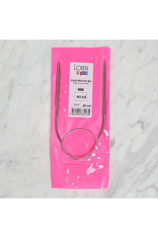 Çelik Misinalı Şiş 60cm - 1