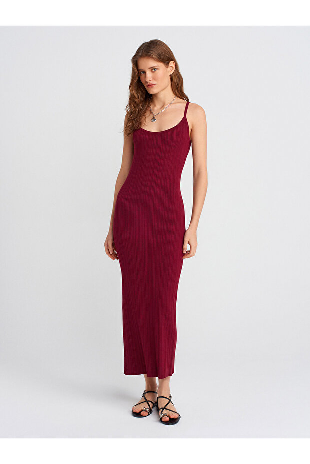 90139 Dilvin Triko Elbise - 1