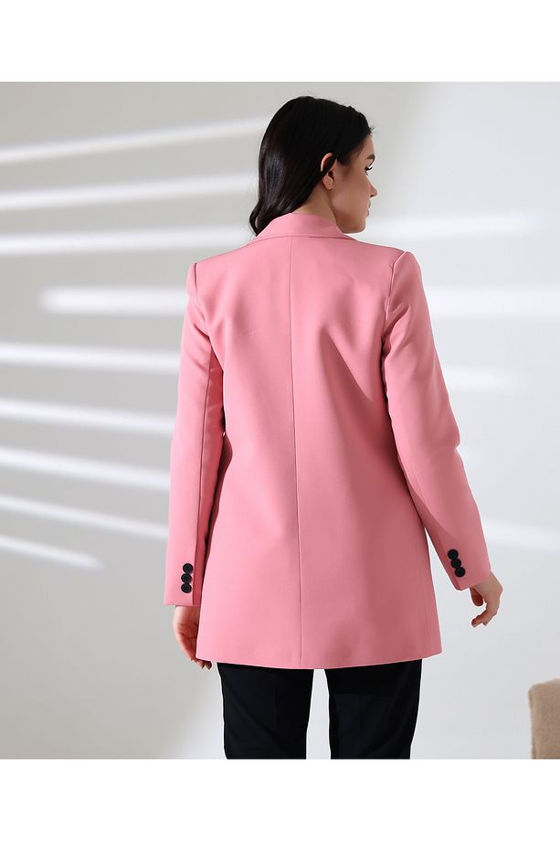 KOPYA - Tek Düğmeli Blazer Model Ceket - 8
