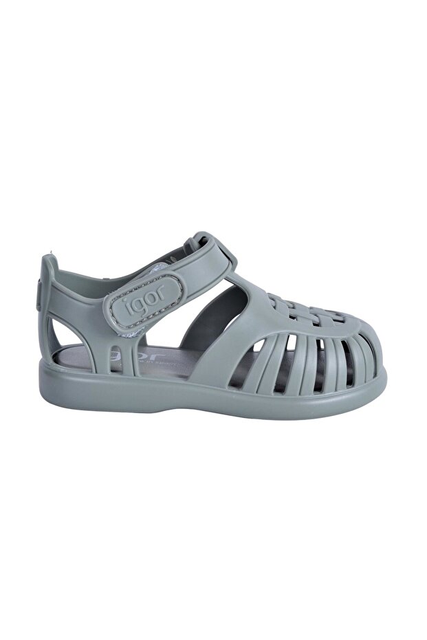 S10271 Tobby Solid Children's Sandals - 1