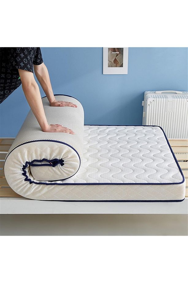 Tek Kişilik Katlanır Taşınabilir Ortopedik Yer Yatağı 10 cm - 1