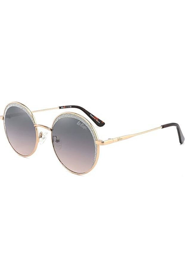 Women Polarized Sunglasses GOLD Mirror Lens - LC1014C01