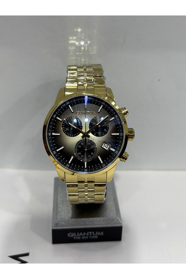 GOLD KAHVE  KADRAN POVERTECH ÖZEL SERİ %100 ÇELİK CHOROGRAPH İ 100 M 45 MM - 7