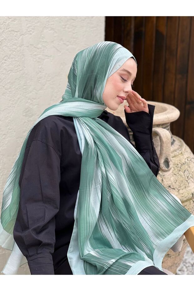 شال فاكاس بنمط لينا - 1