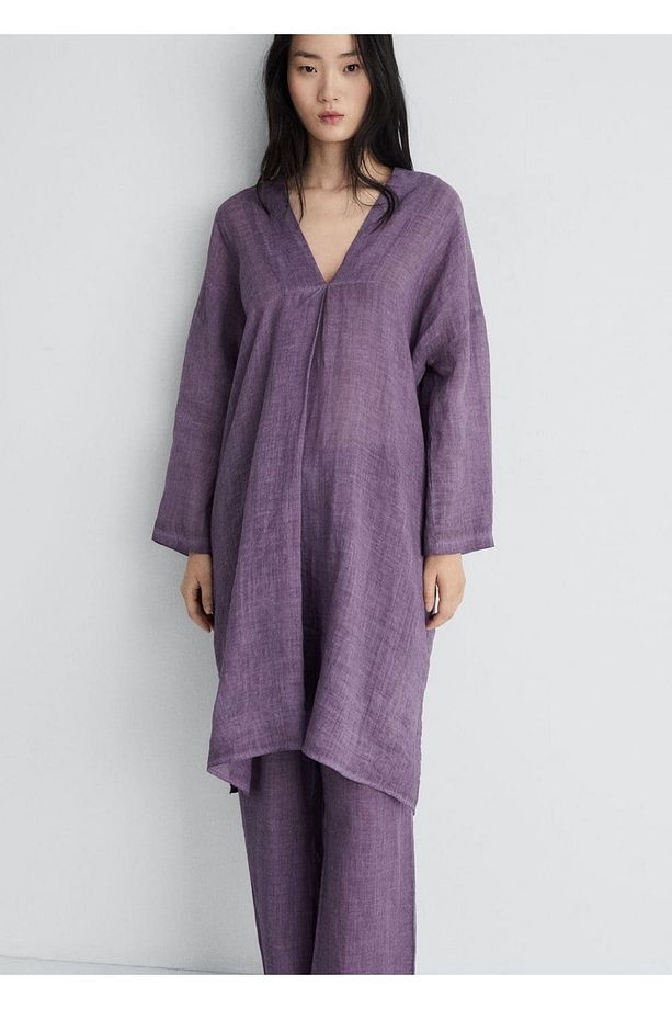Overdyed Tasarım Ramie Kaftan - 2