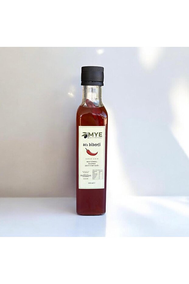Acı Biberli Zeytinyağı 250ml - 2