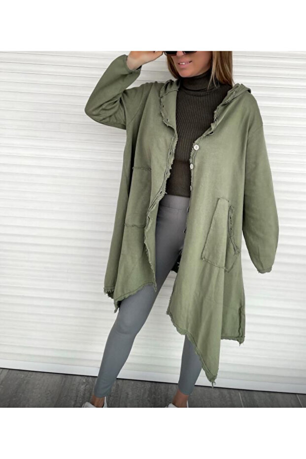 Asymmetric Design Jacket