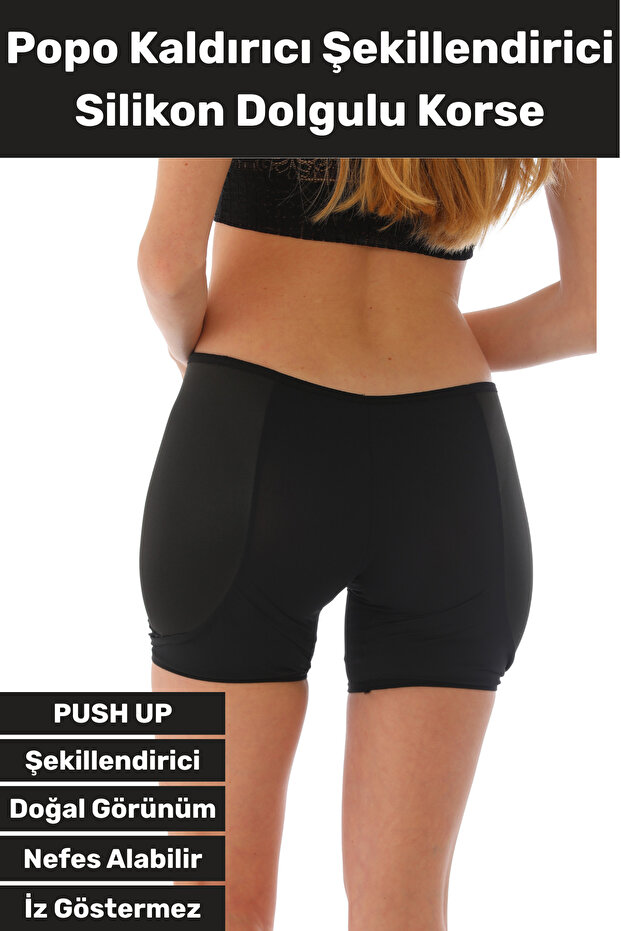 Custom Non-Slip Underwear PUSH UP Butt Lifter Shaper Shaper Padded Shorts Corset with Side Support