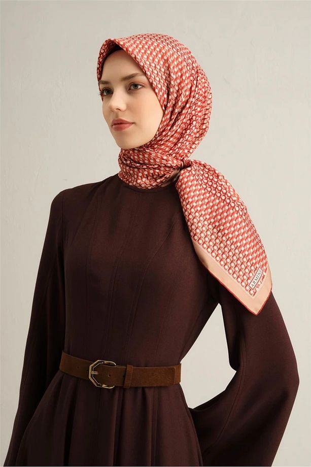 07 Twill İpek Eşarp 9319D - 1