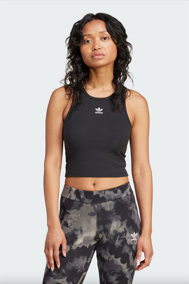 Essentials Ribbed Tank Top - 1