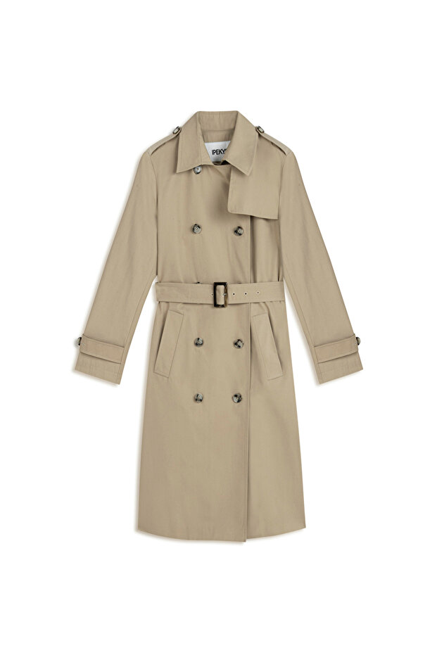 Kuşaklı trençkot - 1