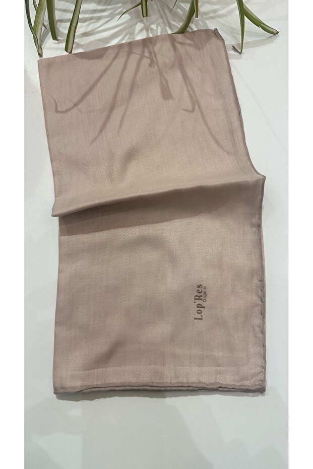 Eșarfă simplă din bumbac organic - 1