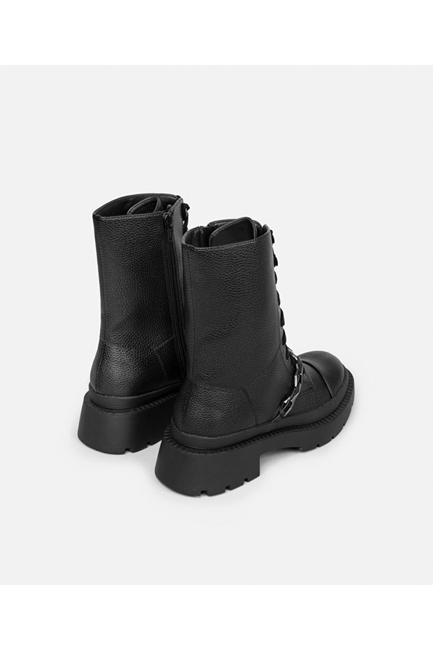 Metal aksesuarlı bot - 5