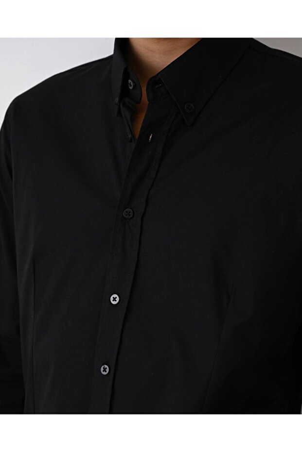 Düz Renk Gömlek - 2