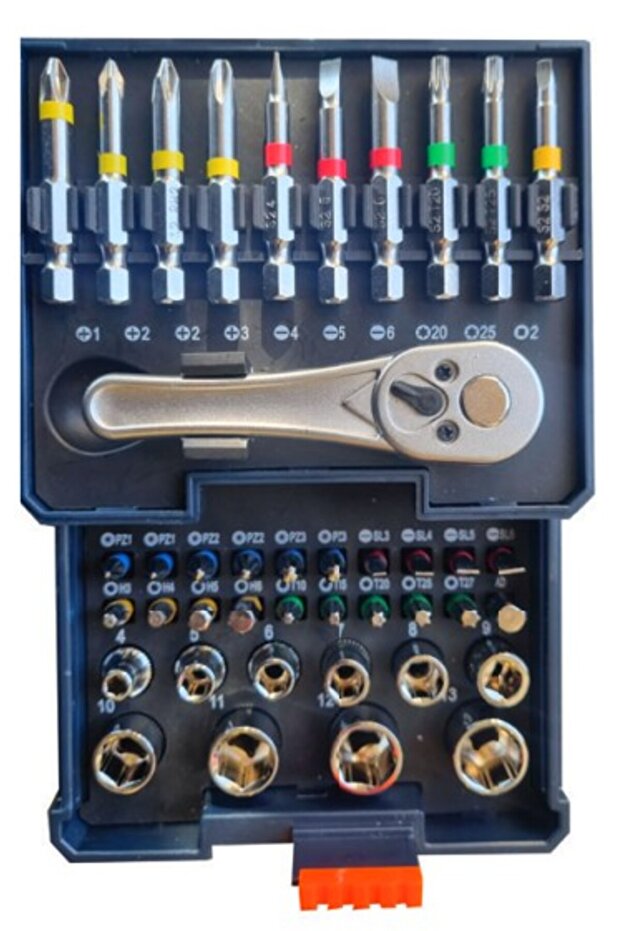 مجموعة لقم الربط - NT 1/4" 41 قطعة - 2