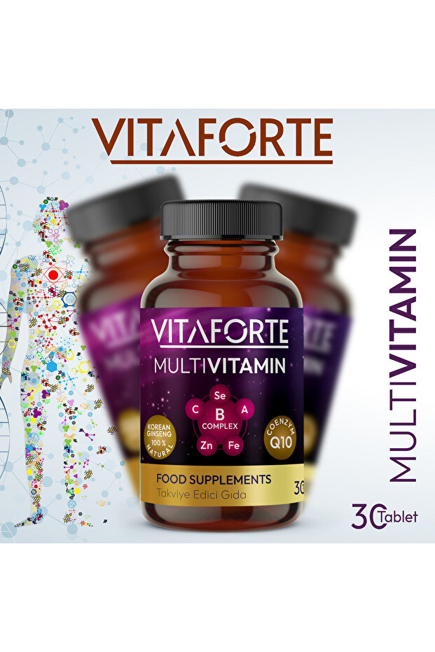VİTAFORTE MULTİVİTAMİN 3’LÜ - 1