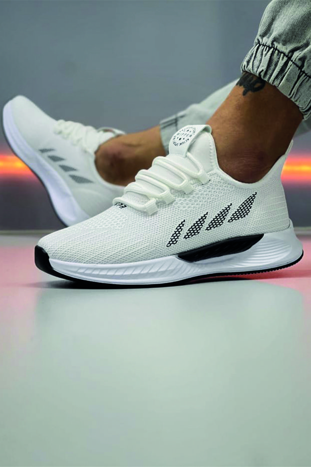 Daily Knitwear Lightweight Flexible Orthopedic Sneaker Sports Running and Walking Shoes