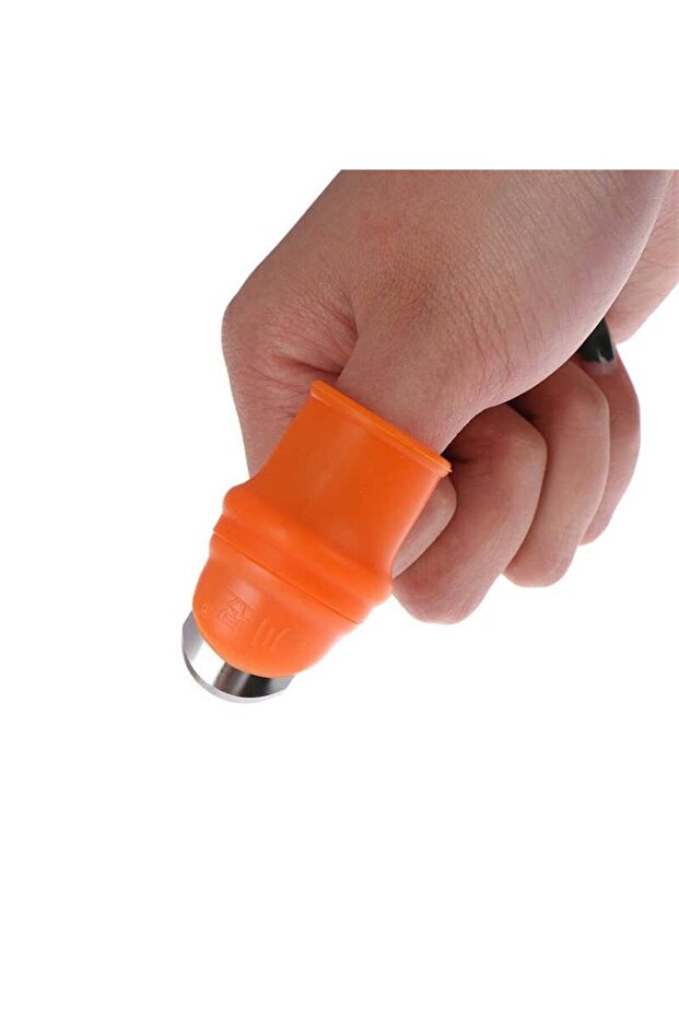1Pc Men's L Size Practical Thumb Protector Vegetable Cutting Weeder Gloves