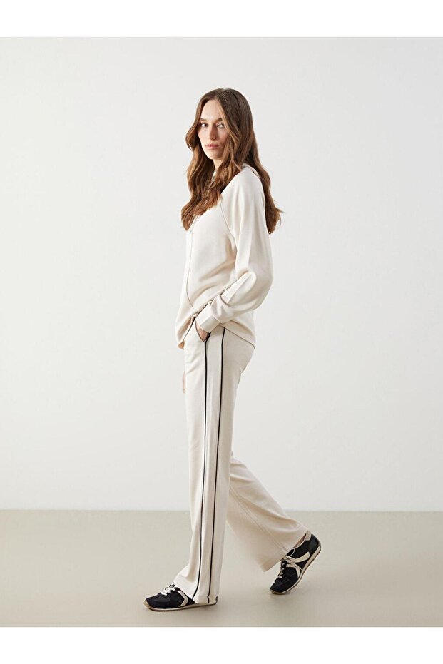 Lcw Women's Elastic Waist Hijab Sweatpants (S5)