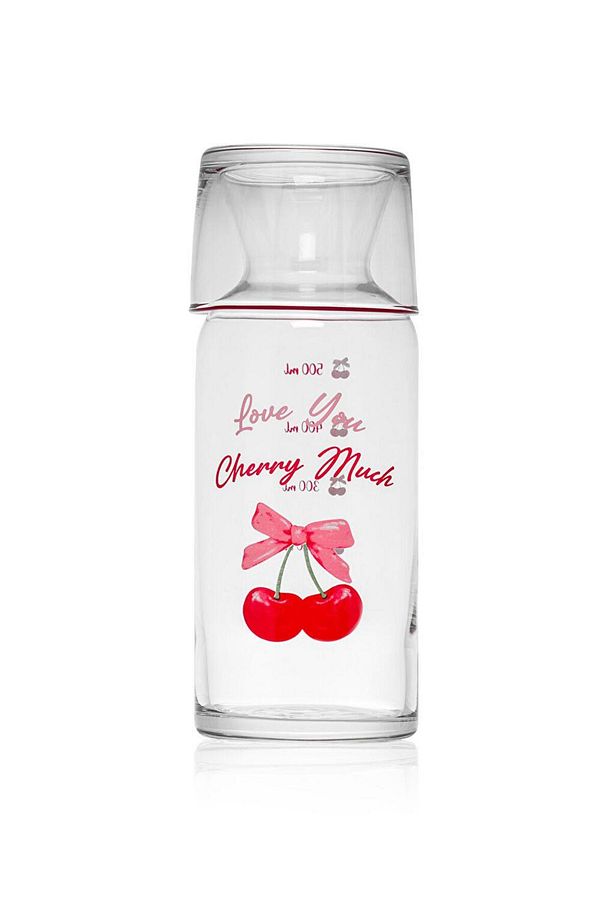 LCW HOME  Baskılı Cam Su Şişesi 700 Ml - 7