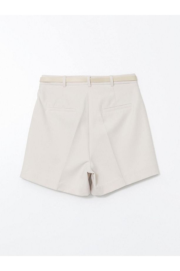 LCW Vision Beli Kemerli Loose Fit Kadın Şort - 6