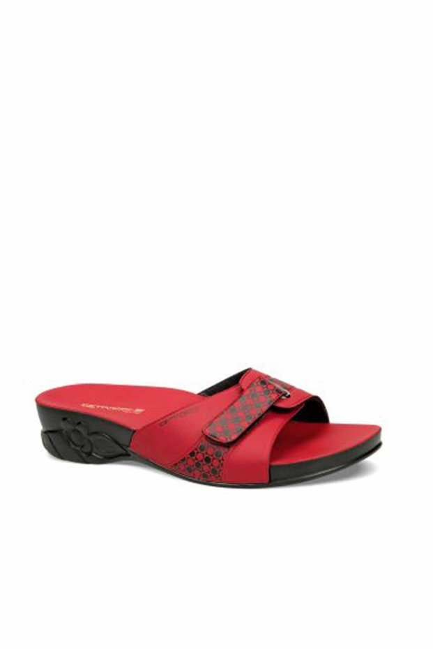 Flora Rk-600 Women's Slippers Shoes Florakirmizi