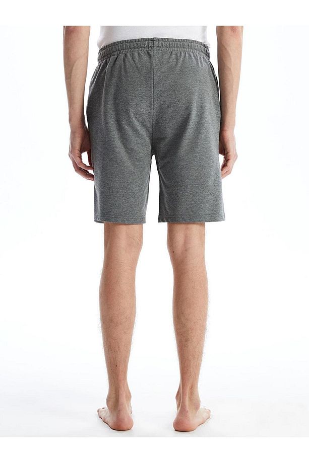 Standart Kalıp Erkek Pijama Alt Şort - 4