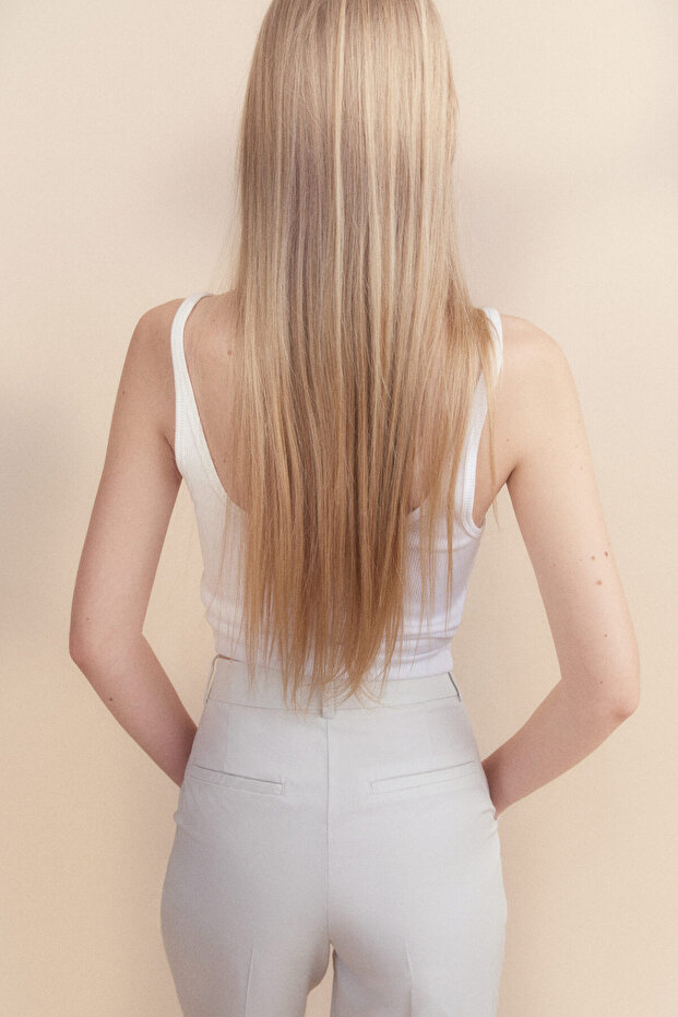 Paçaları Kat İzli Chino - 4