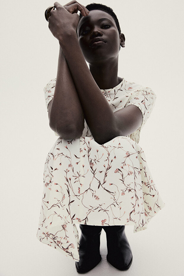 Beli Daralan Elbise - 1