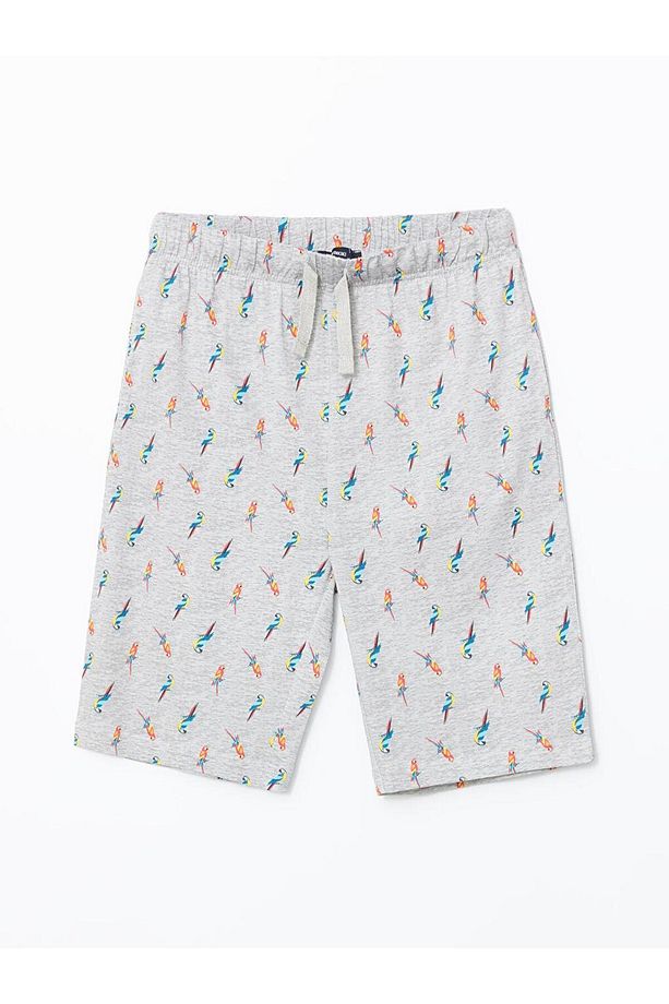 Standart Kalıp Erkek Şortlu Pijama Takımı - 4