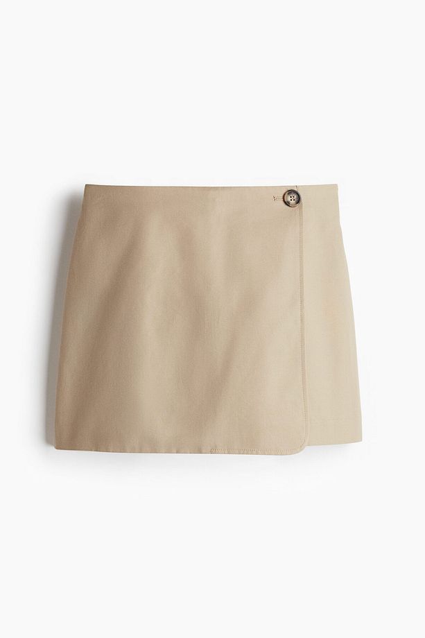 Gabardin Şort Etek - 3