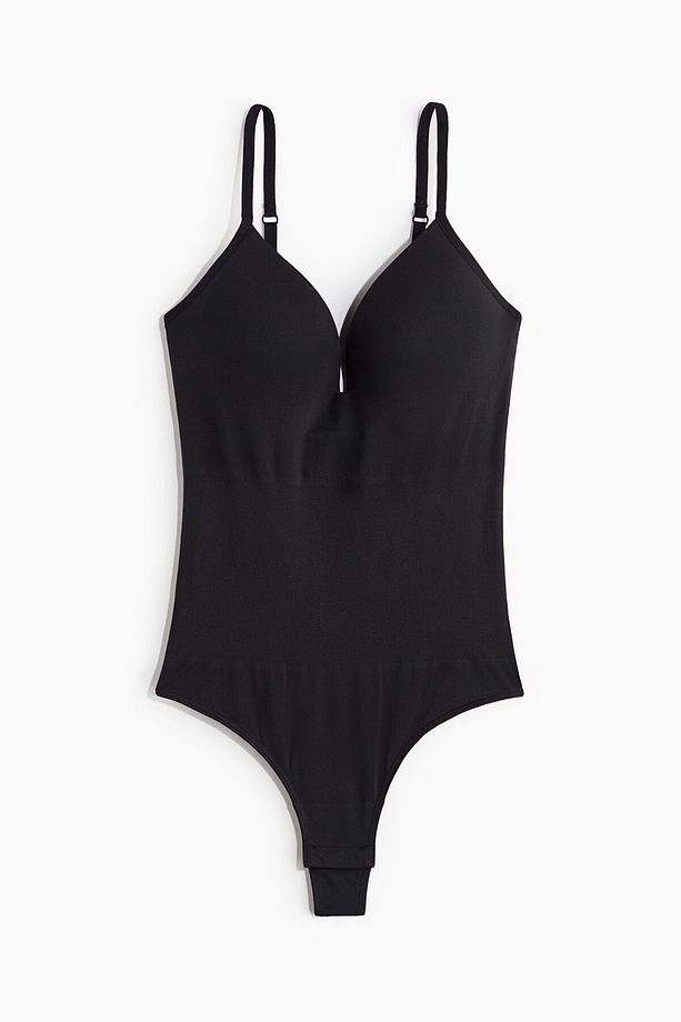 Light Shape Dikişsiz Push-up Thong Body - 4