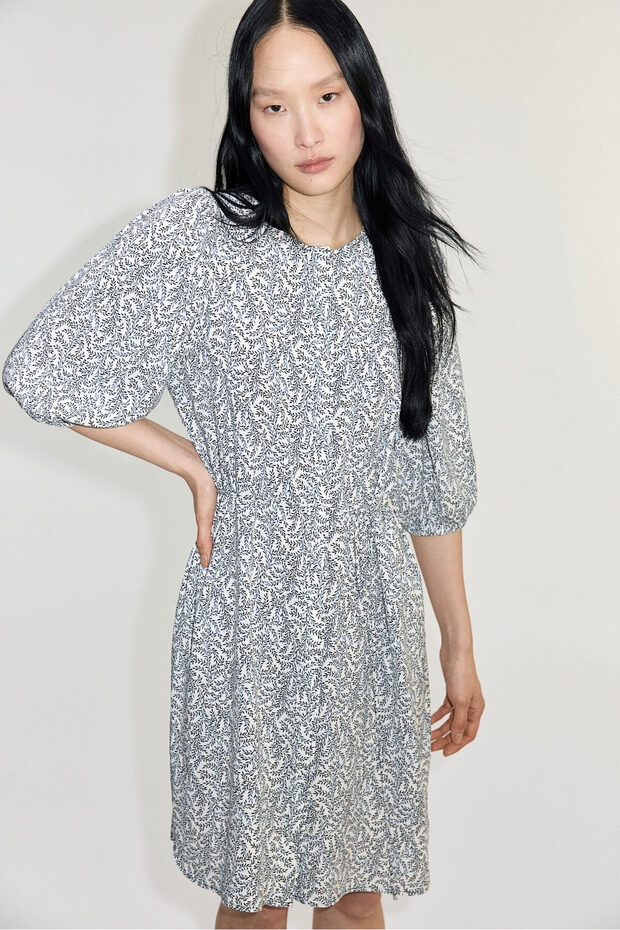 Kabarık Kollu Elbise - 2