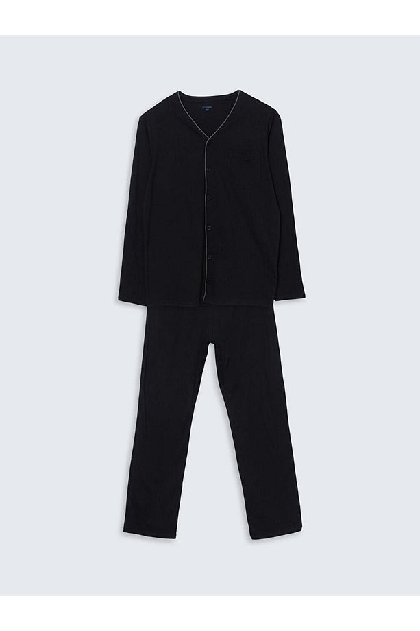 Standart Kalıp Erkek Pijama Takımı - 1