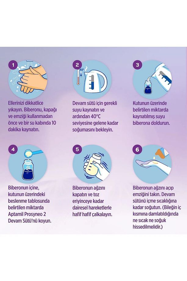 Prosyneo 2 Numara Devam Sütü 400gr 12'li Paket - 5