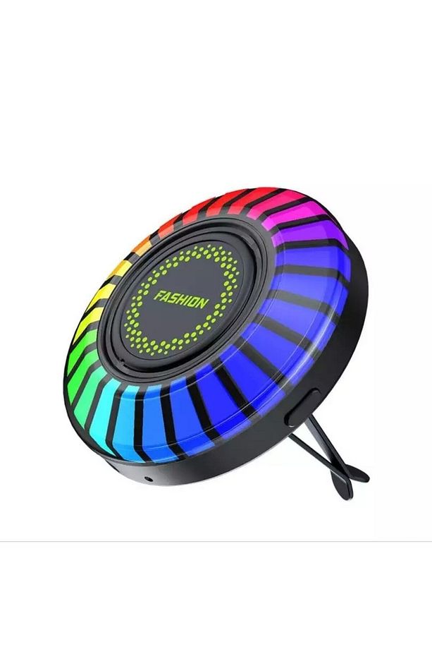 2 Adet Araç Içi Rgb Bluetoothlu Sese Duyarlı Ekolayzer Led Işık ( Havalandırmaya Takılır ) - 7