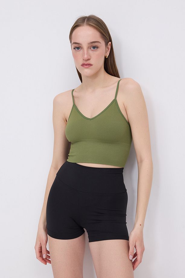 İp Askılı Crop Atlet A009 - 4