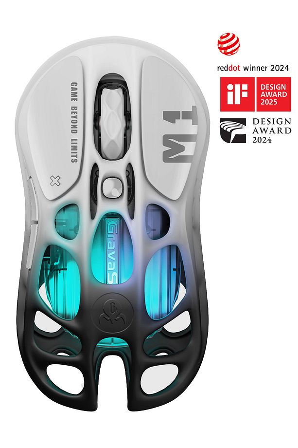 Mercury M1 Pro Rgb 26K Dpı Optik Gaming Mouse Kablosuz Programlanabilir 5 Tuşlu, Siyah - 1