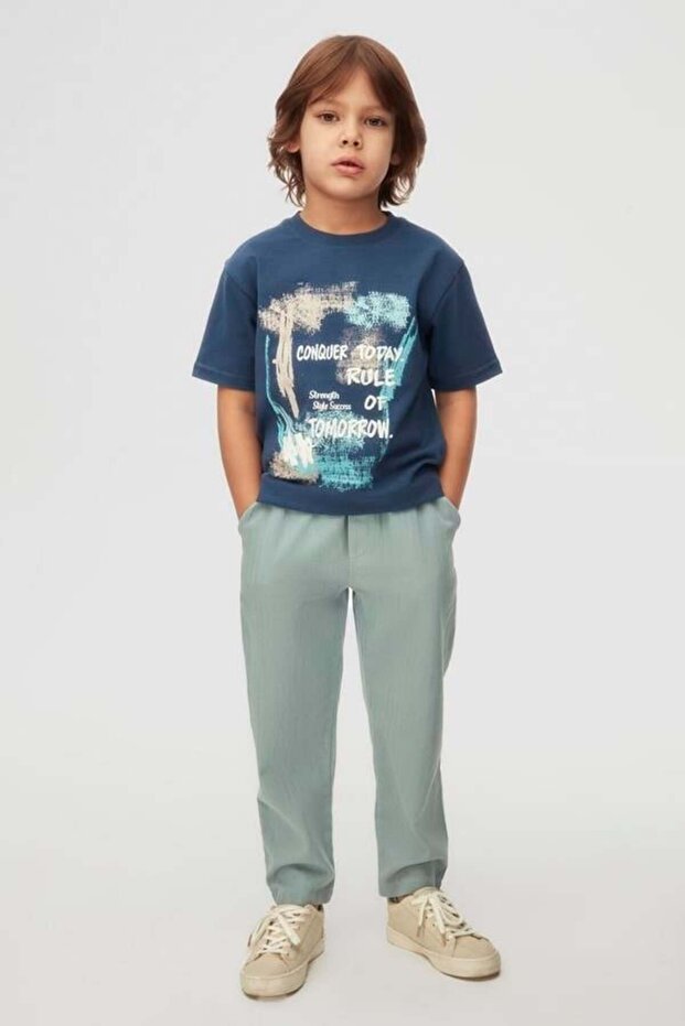 T Shirt for Boys Conquer 48537