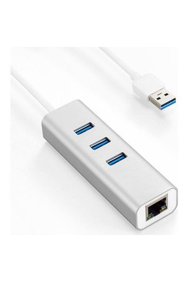 Fc-06 3 Bağlantı Usb3.0 To 3usb3.0 10/100 Mbps Ethernet Kablolu Çevirici - 2
