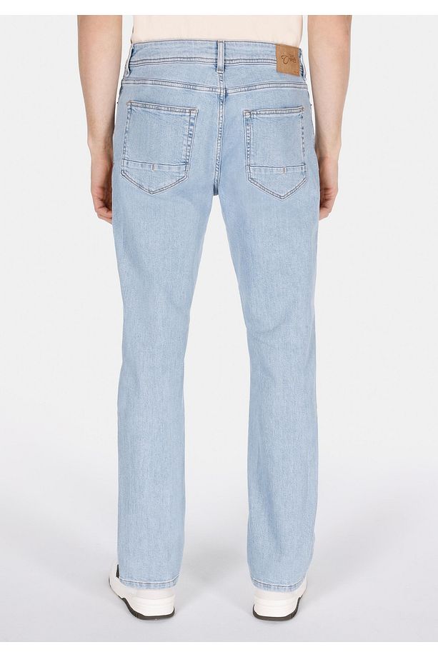 045 Davıd Regular Fit Erkek Mavi Jean Pantolon - 2