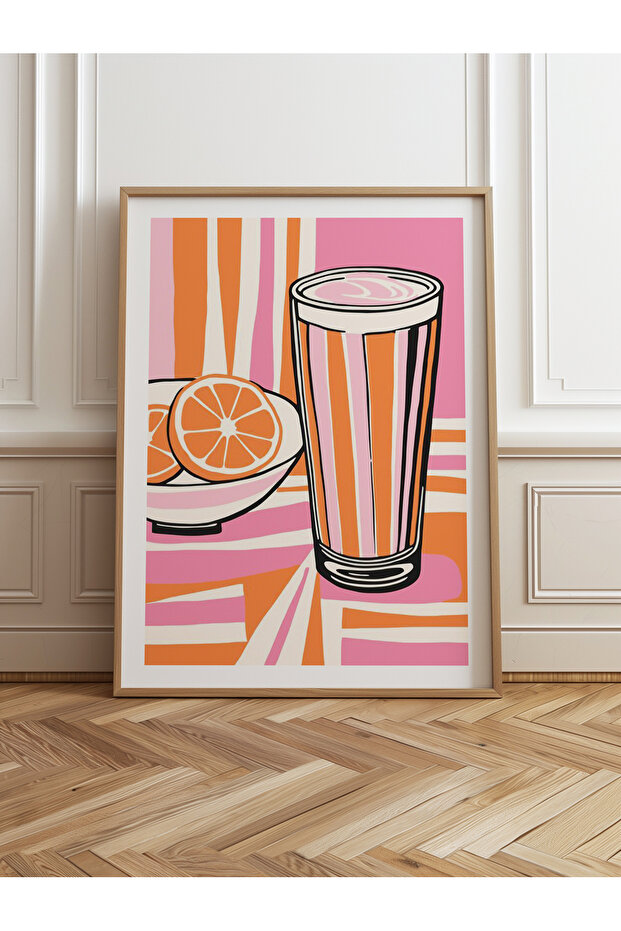 Single Wooden Framed Painting One Piece Poster Painting Tk/910