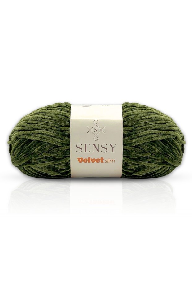 Velvet Slim Hand Knitting Yarn Blanket Yarn Sweater Yarn Baby Blanket Yarn Velvet Yarn Amigurumi Yarn Khaki
