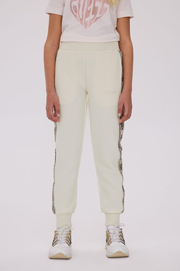 Bg Store Dívčí krémové tepláky - 2