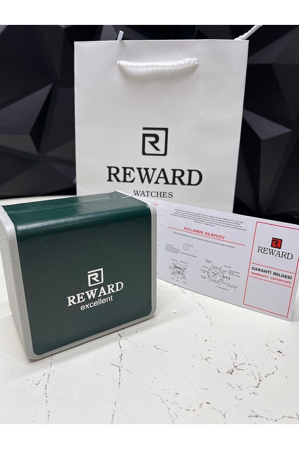EA143759 Reward Tam Otomatik Gece Ve Gündüz Ay&Güneşli İskelet Kadran Özellikli Erkek Kol Saati - 7