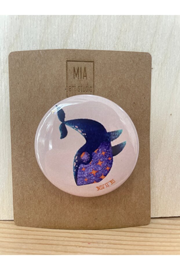Button Metal Rozet