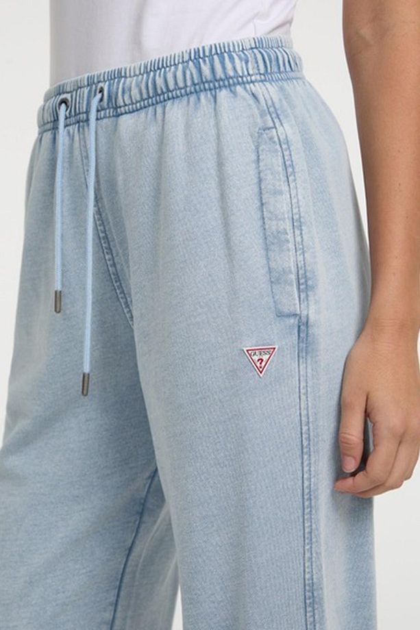 Kadın GJ Triangle Label Jogger Eşofman Altı - Açık Mavi - 3