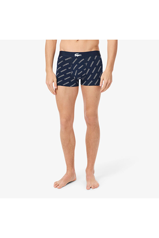 Erkek Desenli 3'lü Renkli Boxer - 2