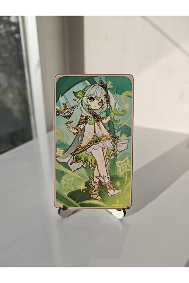 Genshin Nahida Metal Collection Card 2 (6,5 X 11,5 cm) (1 Unit)
