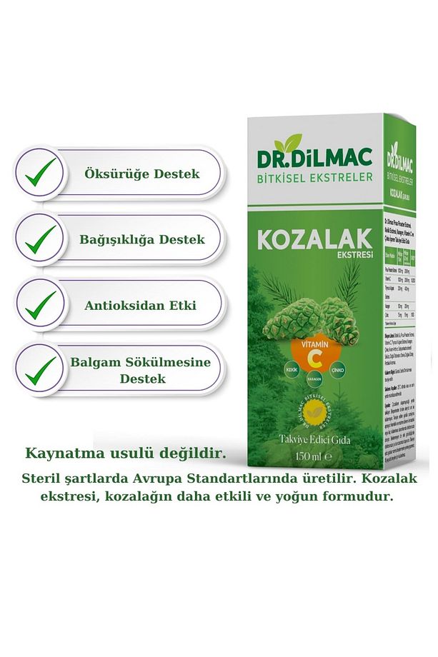 Kozalak Şurubu - Çam Kozalağı Ekstresi - C Vitamini Ve Çinko - 1